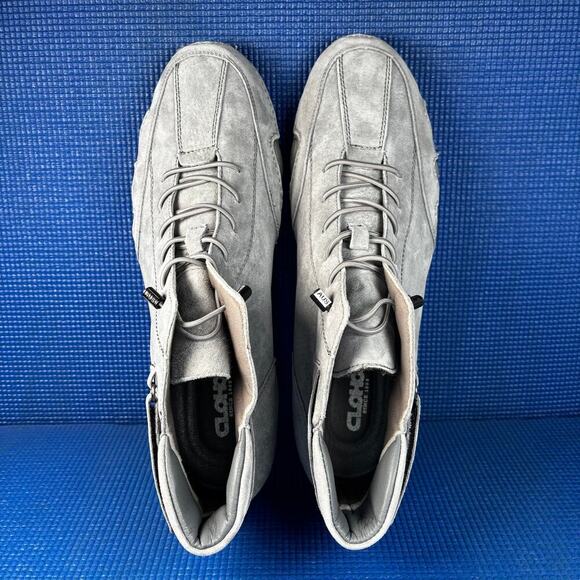 ? CLOHOO HIGH TOP Men`s Size 13 Grey Athletic Casual Shoes 1728 main image 11